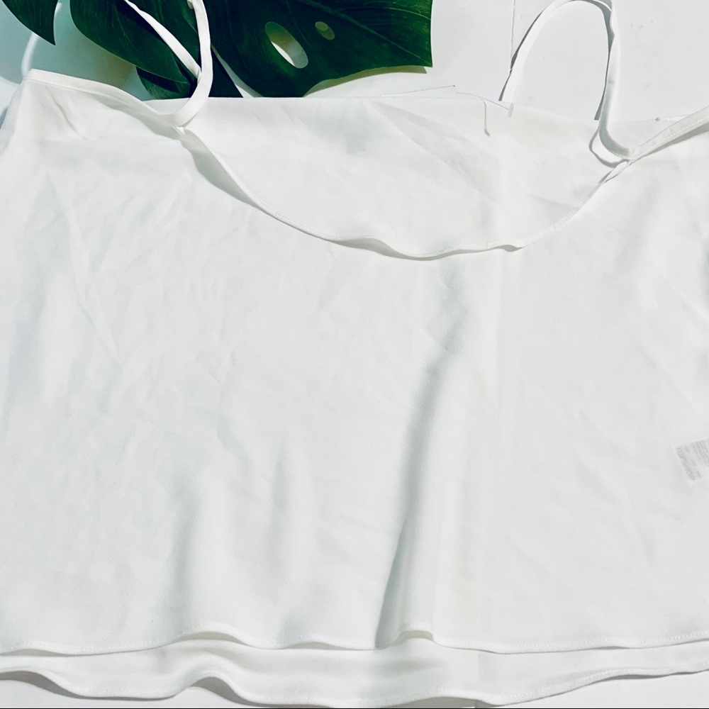 NWT TopShop Ivory Cowl Cami